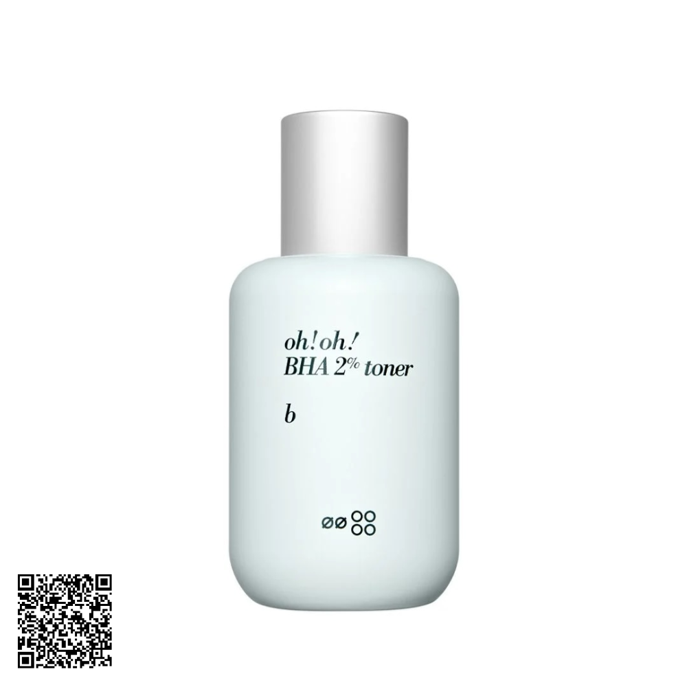Nước Cân Bằng 2% BHA Tẩy Tế Bào Chết, Làm Sạch Sâu Da Oh!Oh! BHA 2% Toner B Từ Hàn Quốc 75ml