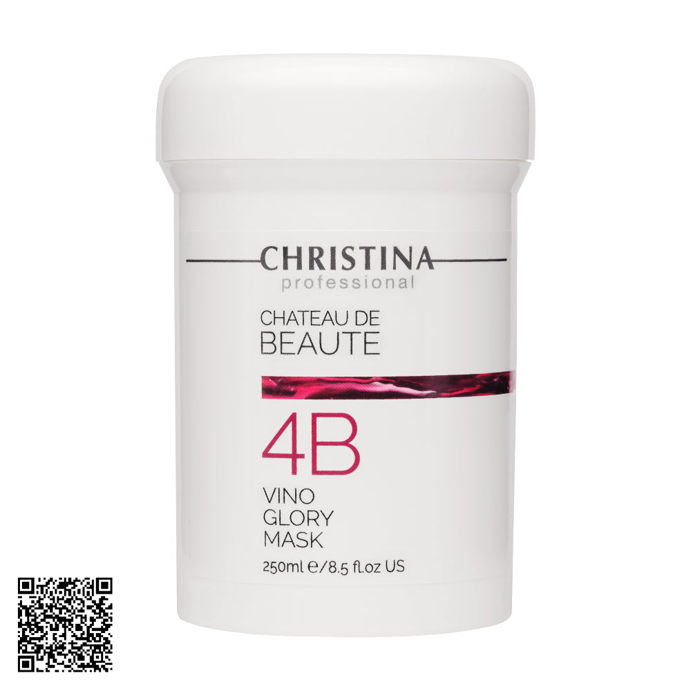 Mặt Nạ Hỗ Trợ Ngừa Lão Hóa Và Tái Tạo Da Christina Chateau De Beaute Vino Glory Mask 250ml