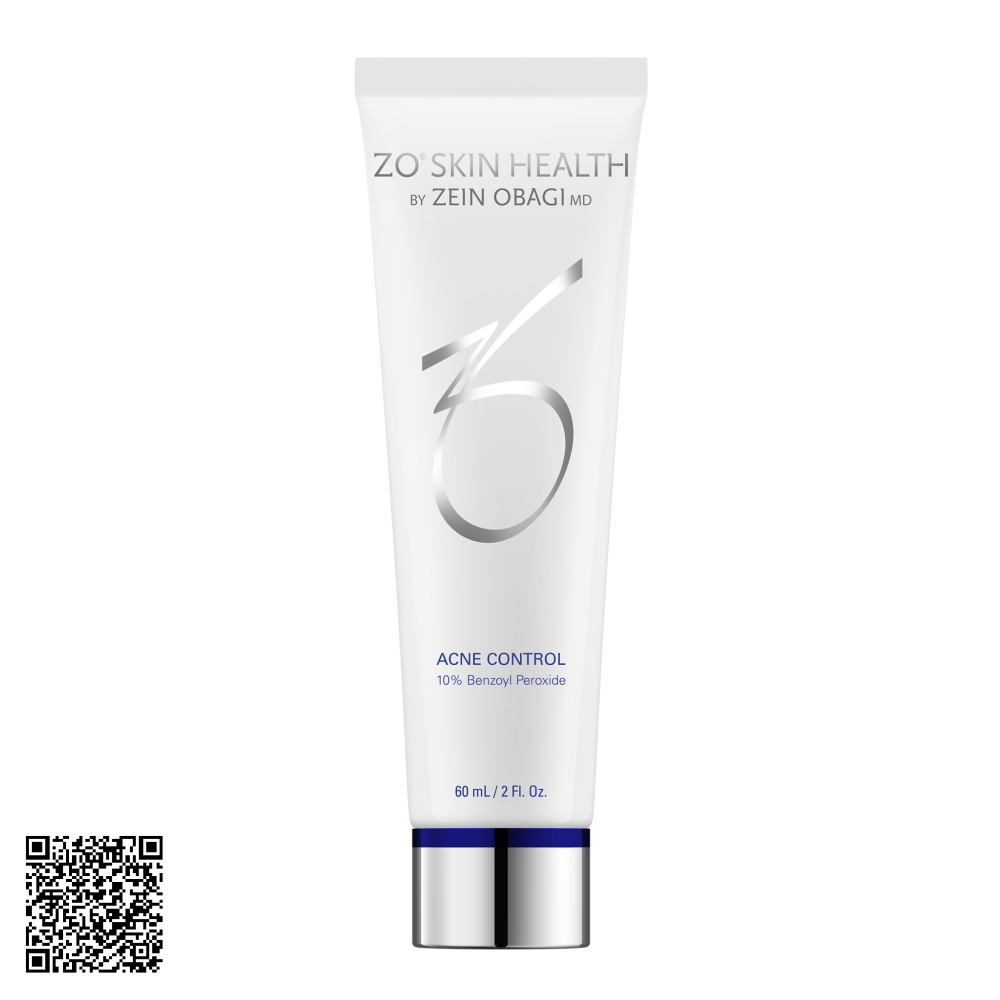 ZO Skin Health Acne Control 10% Benzoyl Peroxide Kem Giảm Mụn Trứng Cá Từ Mỹ 60ml