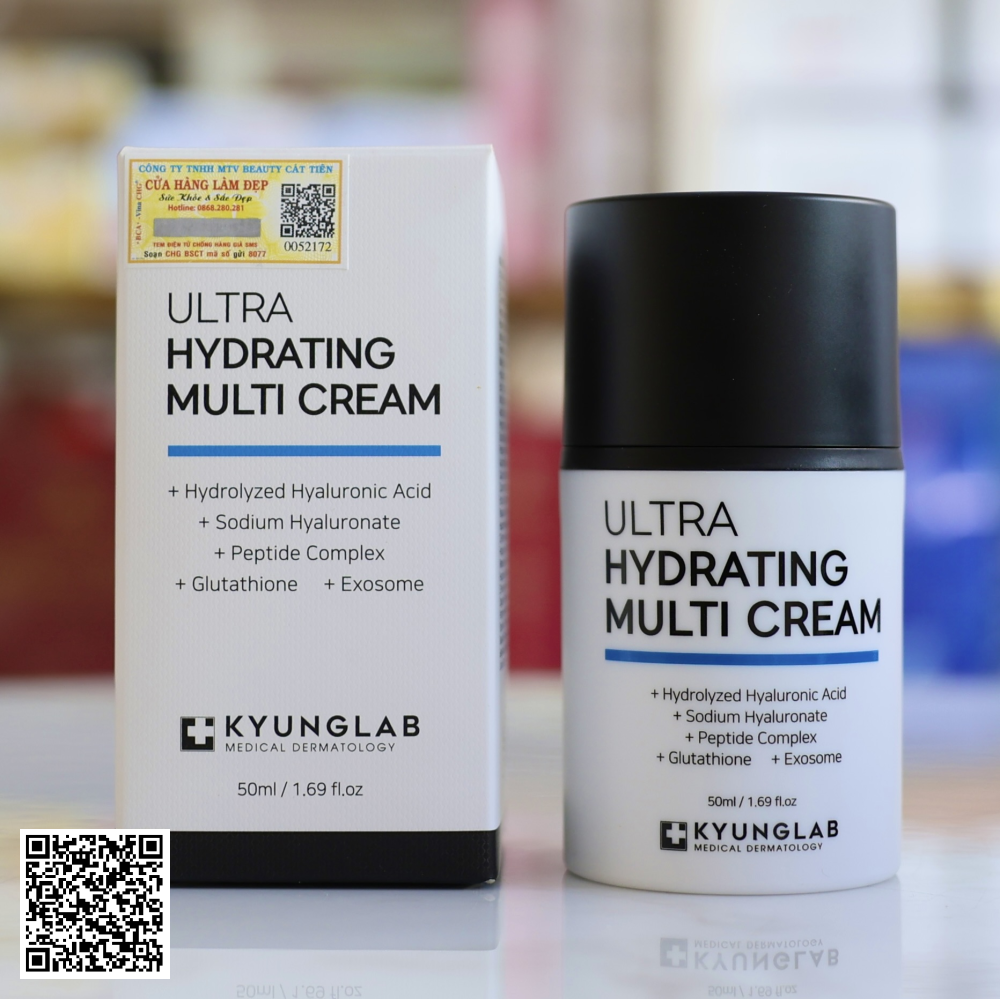 Kem Dưỡng Ẩm, Phục Hồi Tổn Thương Da KyungLab Ultra Hydrating Multi Cream Từ Hàn Quốc 50ml