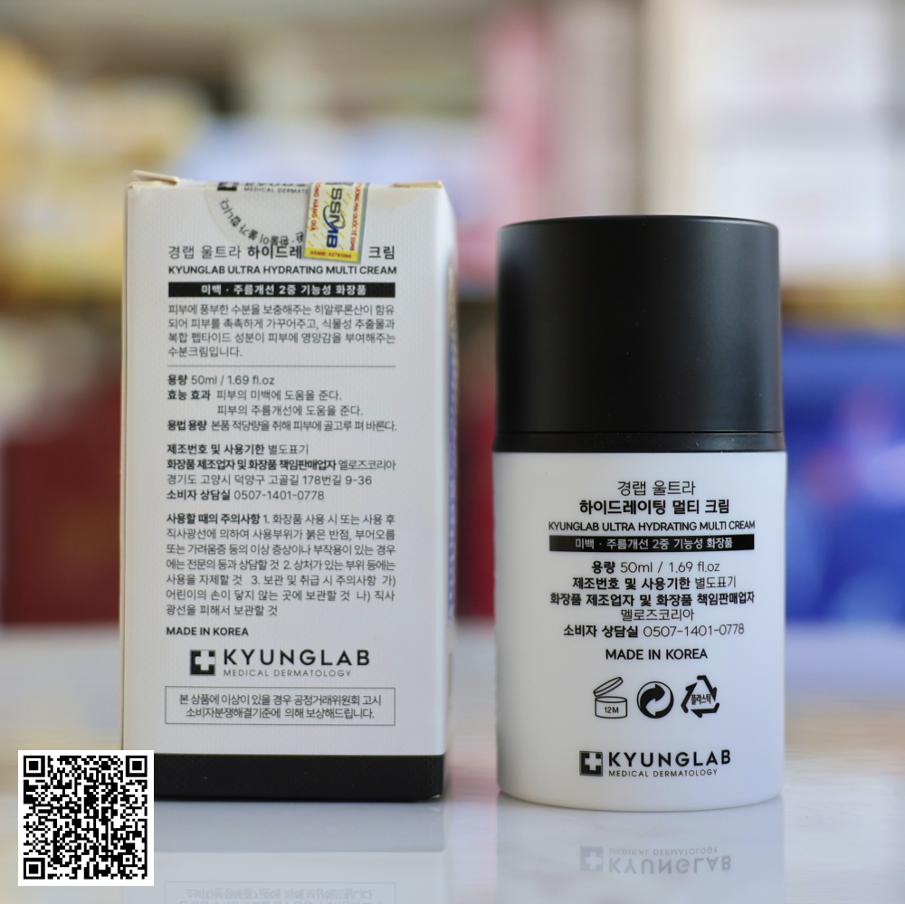 Kem Dưỡng Ẩm, Phục Hồi Tổn Thương Da KyungLab Ultra Hydrating Multi Cream Từ Hàn Quốc 50ml