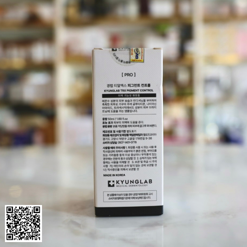 Tinh Chất Giảm Nám Trắng Da Kyung Lab TRX Pigment Control Từ Hàn Quốc 50ml