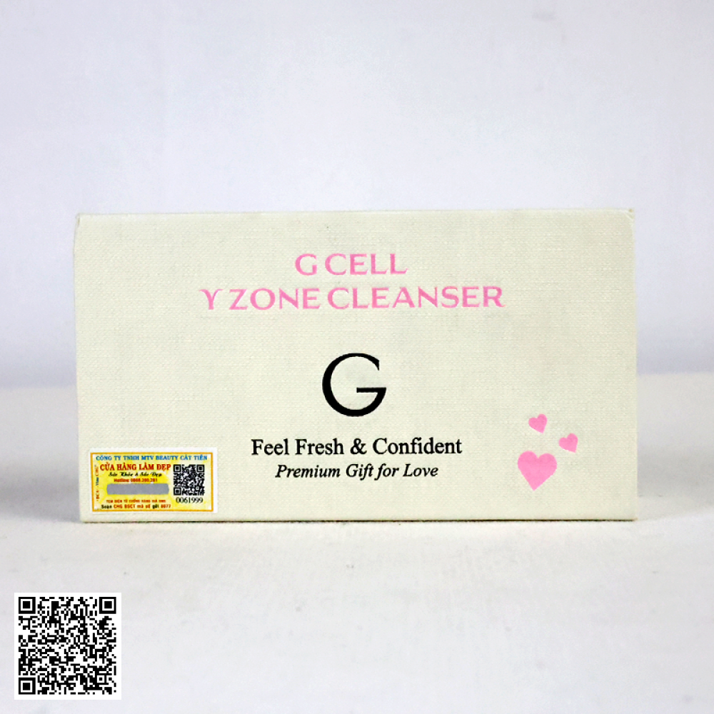 Viên Đặt Se Khít Gcell Y Zone Cleanser Feel Fresh & Confident Từ Hàn Quốc 15 Viên