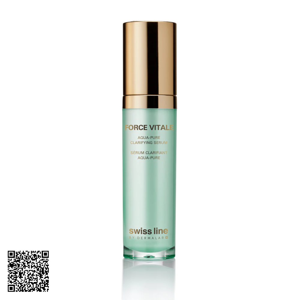 Serum Giảm Mụn Viêm, Kiềm Dầu SwissLine Force Vitale Aqua-Pure Clarifying Serum Từ Thuỵ Sĩ 30ml