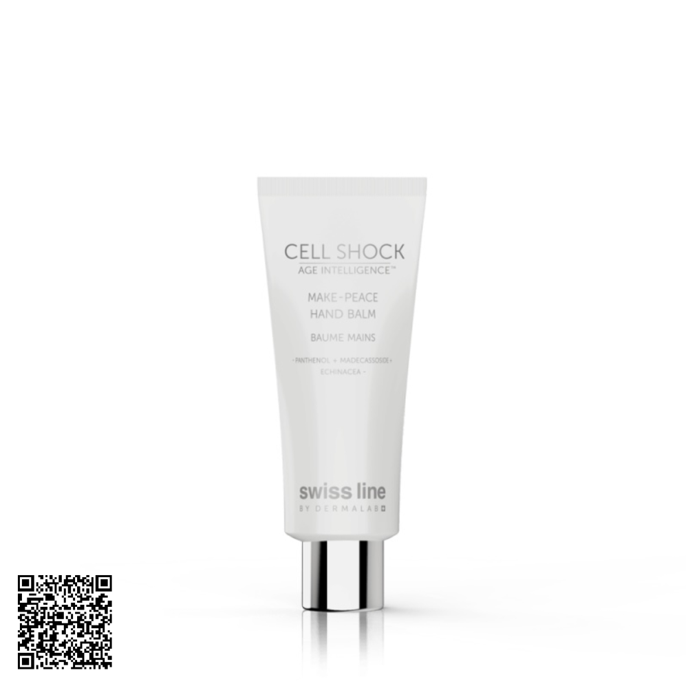 Kem Dưỡng Trẻ Hóa Da Tay Swissline Cell Shock Age Intelligence Make-Peace Hand Cream Từ Thuỵ Sĩ 50ml