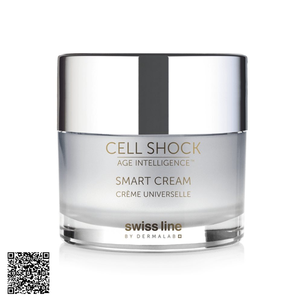 Kem Tinh Chất Tế Bào Dưỡng Ẩm Tái Sinh Da Swissline Cell Shock Age Intelligence Smart Cream Thuỵ Sĩ 50ml