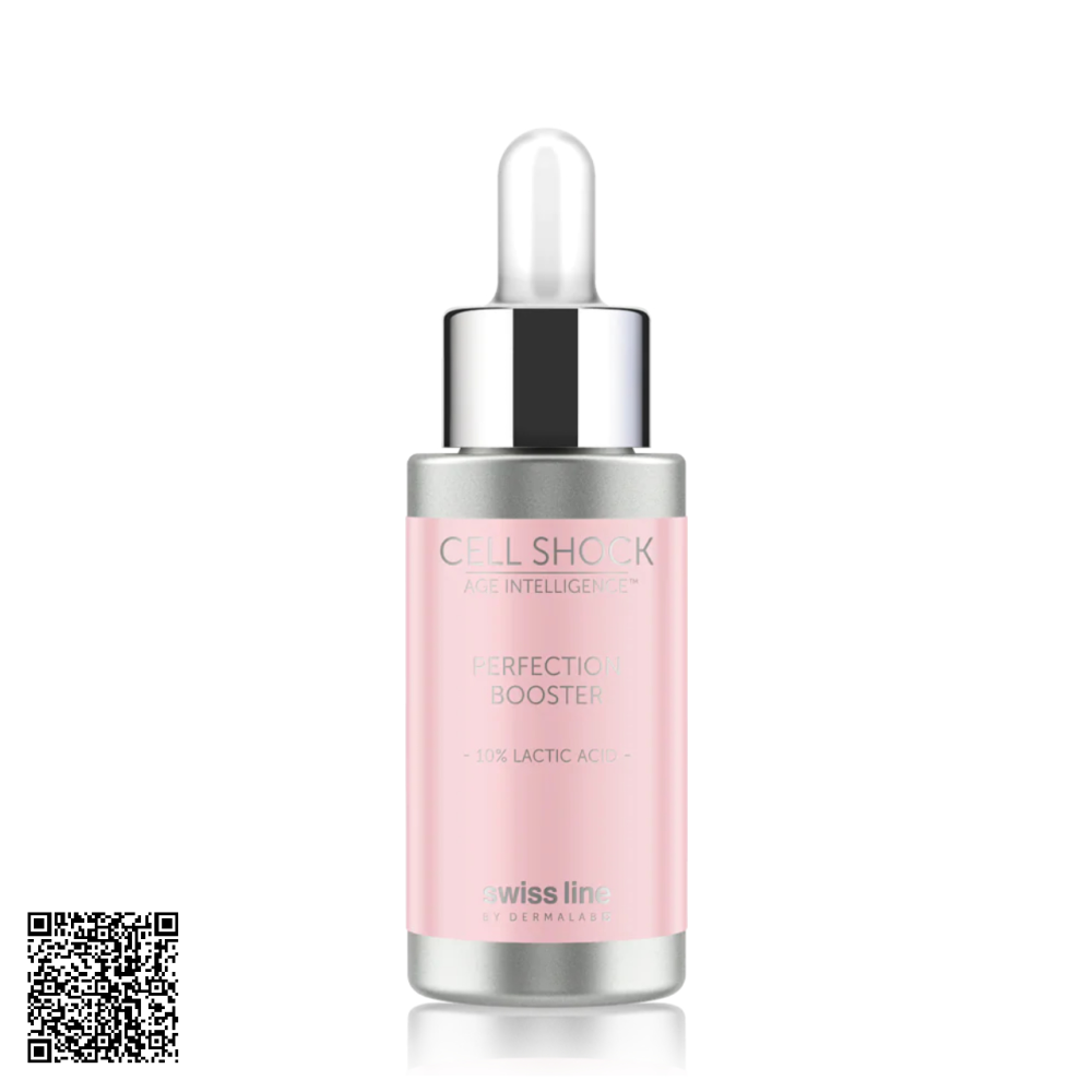 Tinh Chất Tái Tạo Da, Se Khít Lỗ Chân Lông Swissline Cell Shock Age Intelligence Perfection Booster Từ Thuỵ Sĩ 20ml