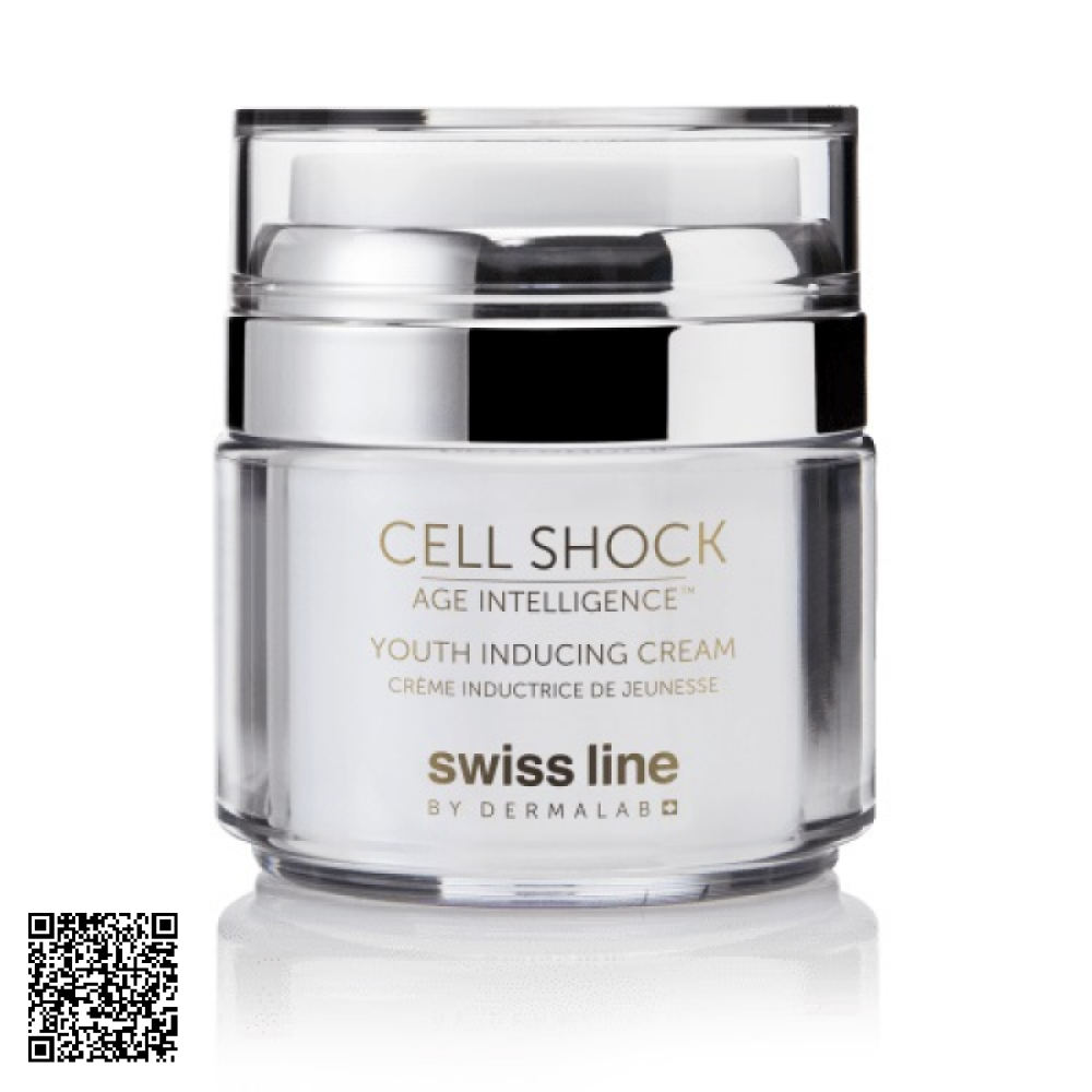 Kem Dưỡng Trắng Trẻ Hóa Da Swissline Cell Shock Age Intelligence Youth-Inducing Cream Từ Thuỵ Sĩ 50ml