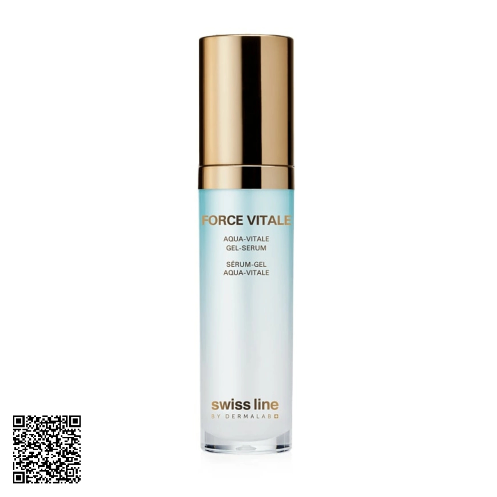 Huyết Thanh Cấp Nước Hồi Sinh Da Cấp Tốc Swissline Force Vitale Aqua Vitale Gel-Serum Từ Thuỵ Sĩ 30ml