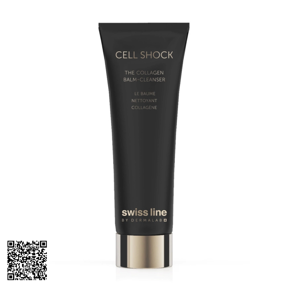 Sữa Rửa Mặt Tẩy Trang Swissline Cell Shock The Collagen Balm - Cleanser Từ Thuỵ Sĩ 160ml