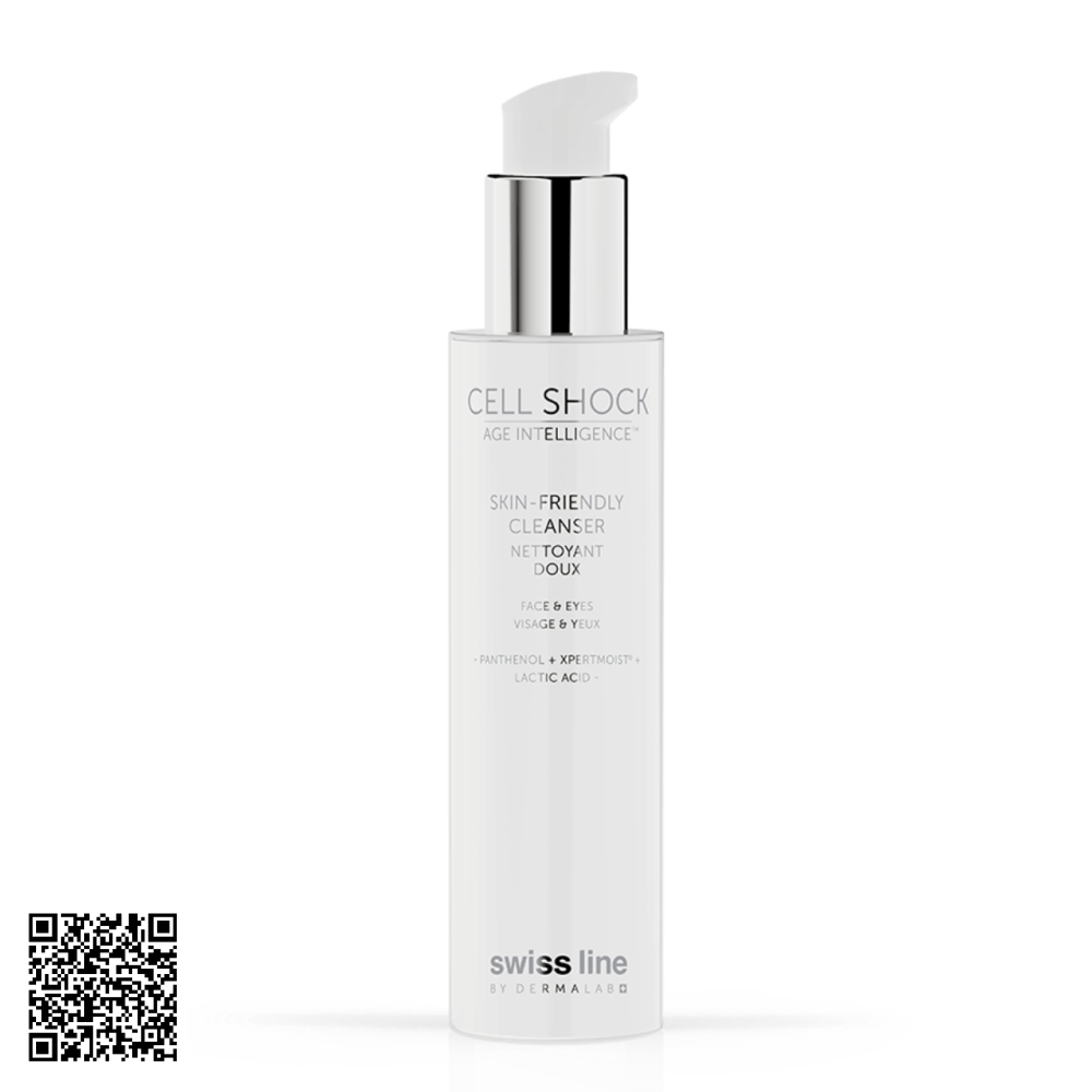 Gel Rửa Mặt Swissline Cell Shock Skin-Friendly Cleanser Từ Thuỵ Sĩ 150ml