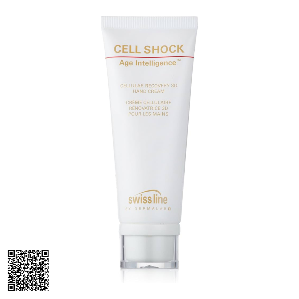 Kem Dưỡng Da Tay Swissline Cell Shock Age Intelligence Cellular Recovery 3D Hand Cream Từ Thuỵ Sĩ 75ml
