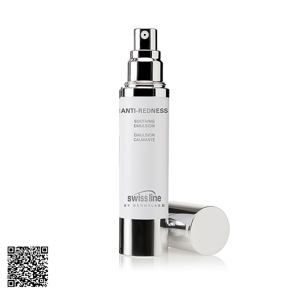 Nhũ Tương Giảm Đỏ Dịu Da Dị Ứng Swissline Anti-Redness Soothing Emulsion Từ Thuỵ Sĩ 50ml