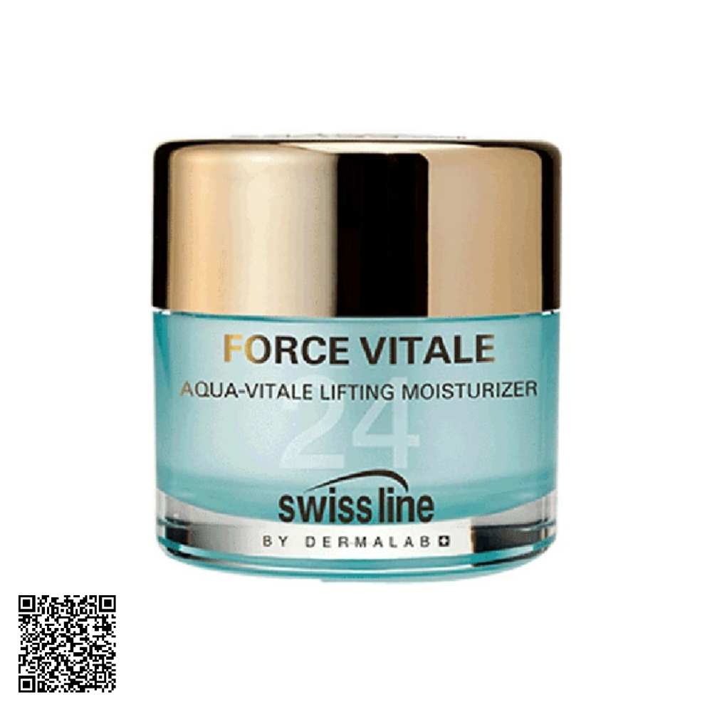 Kem Dưỡng Ẩm Hỗ Trợ Ngừa Lão Hóa Swissline Force Vitale Aqua-Vitale Lifting Moisturizer Từ Thuỵ Sĩ 50ml