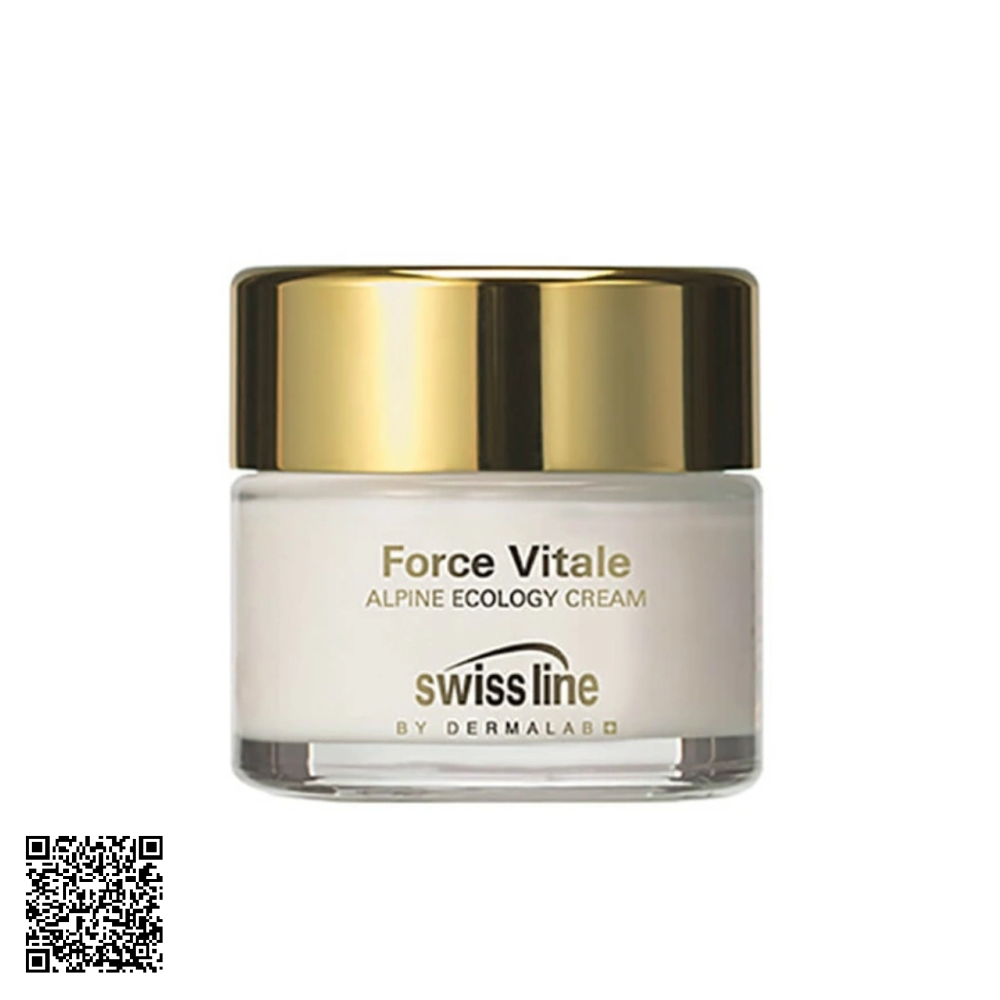 Kem Dưỡng Ẩm Cho Da Khô Swissline Force Vitale Alpine Ecology Rich Cream Từ Thuỵ Sĩ 50ml