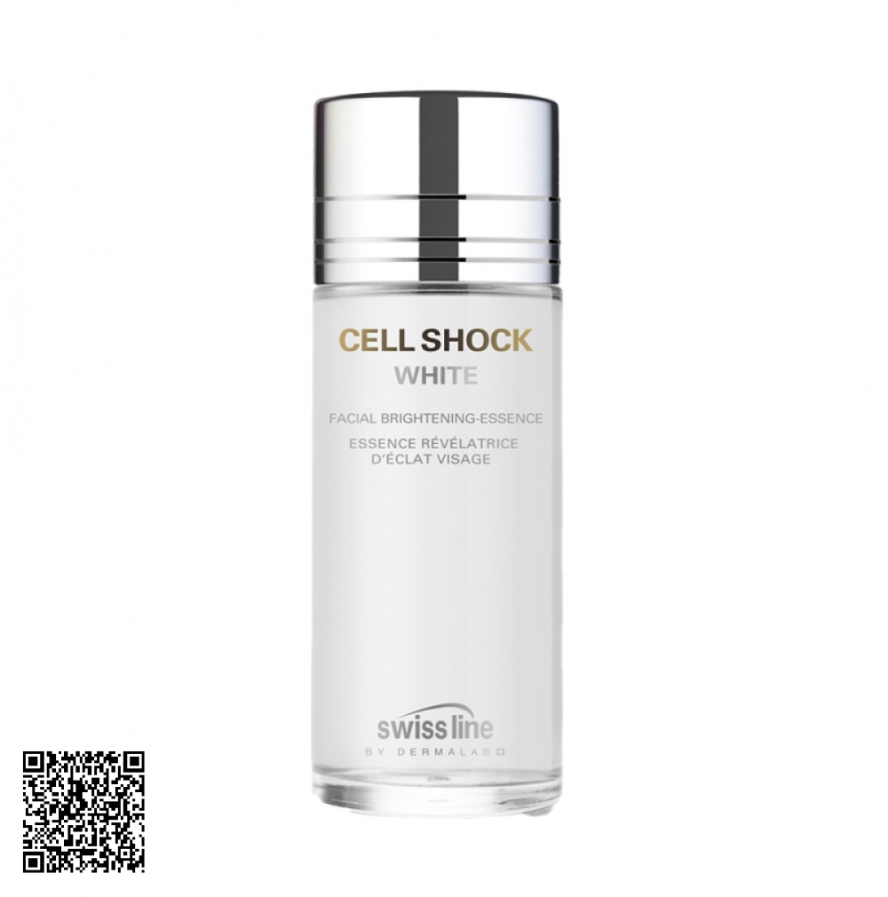 Tinh Chất Dưỡng Trắng Da Swissline Cell Shock White Facial Brightening-Essence Từ Thuỵ Sĩ 150ml