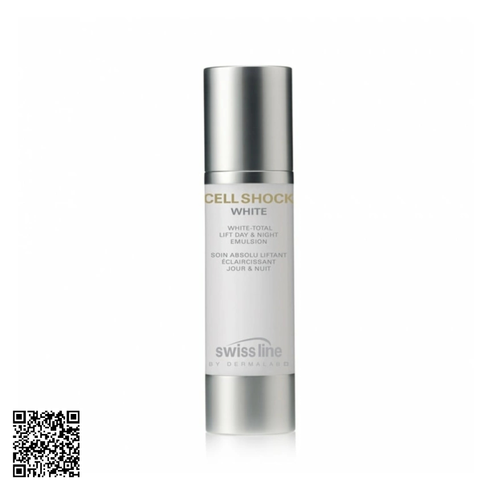 Swissline Cell Shock White Total Lift Day - Night Emulsion Từ Thuỵ Sĩ 50ml