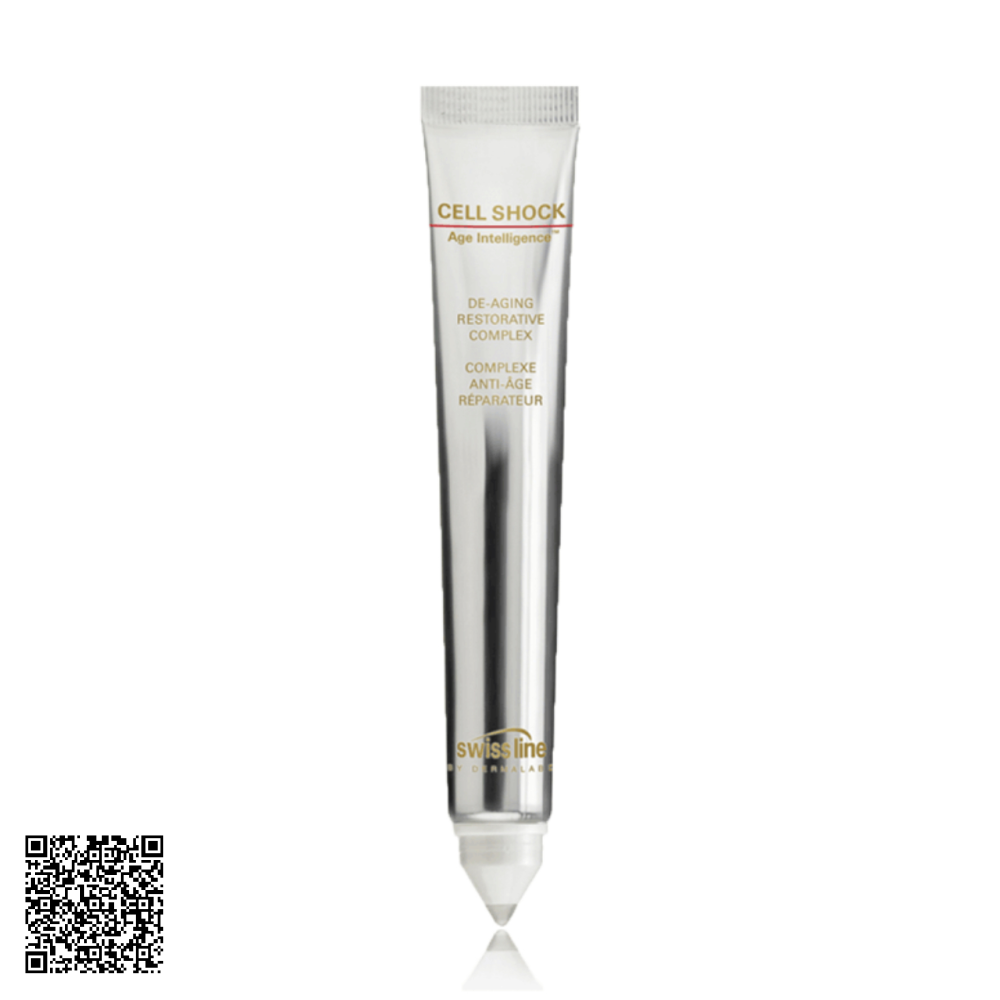 Tinh Chất Hỗ Trợ Ngừa Lão Hóa Swissline Cell Shock Age Intelligence De-Aging Restorative Complex Từ Thuỵ Sĩ 25ml