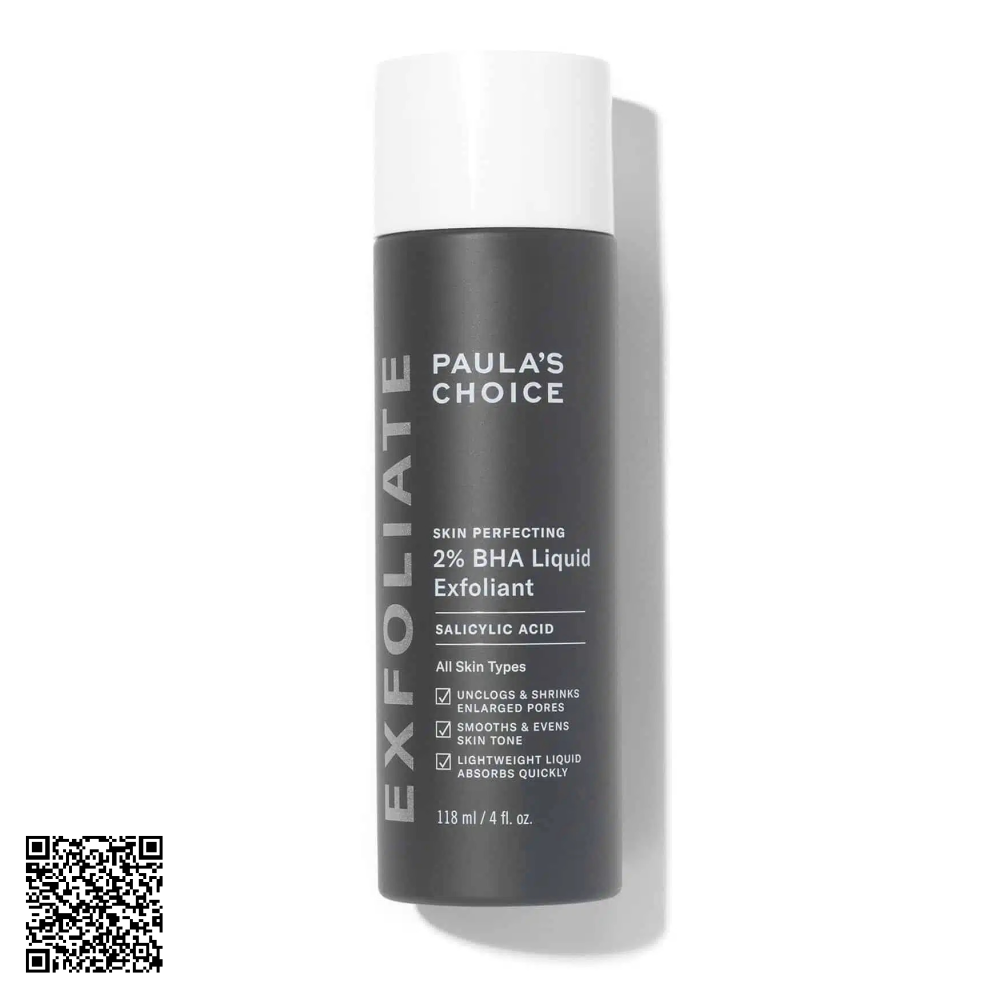 Dung Dịch Tẩy Tế Bào Chết Paula’s Choice Skin Perfecting 2% BHA Liquid Exfoliant Từ Mỹ 118ml