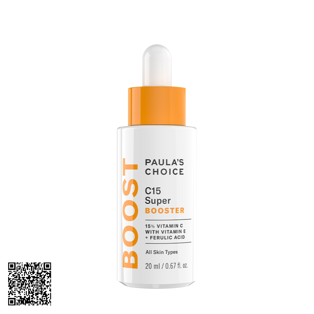 Tinh Chất Hỗ Trợ Ngừa Lão Hóa Chứa Vitamin C Paula’s Choice C15 Super Booster Từ Mỹ 20ml