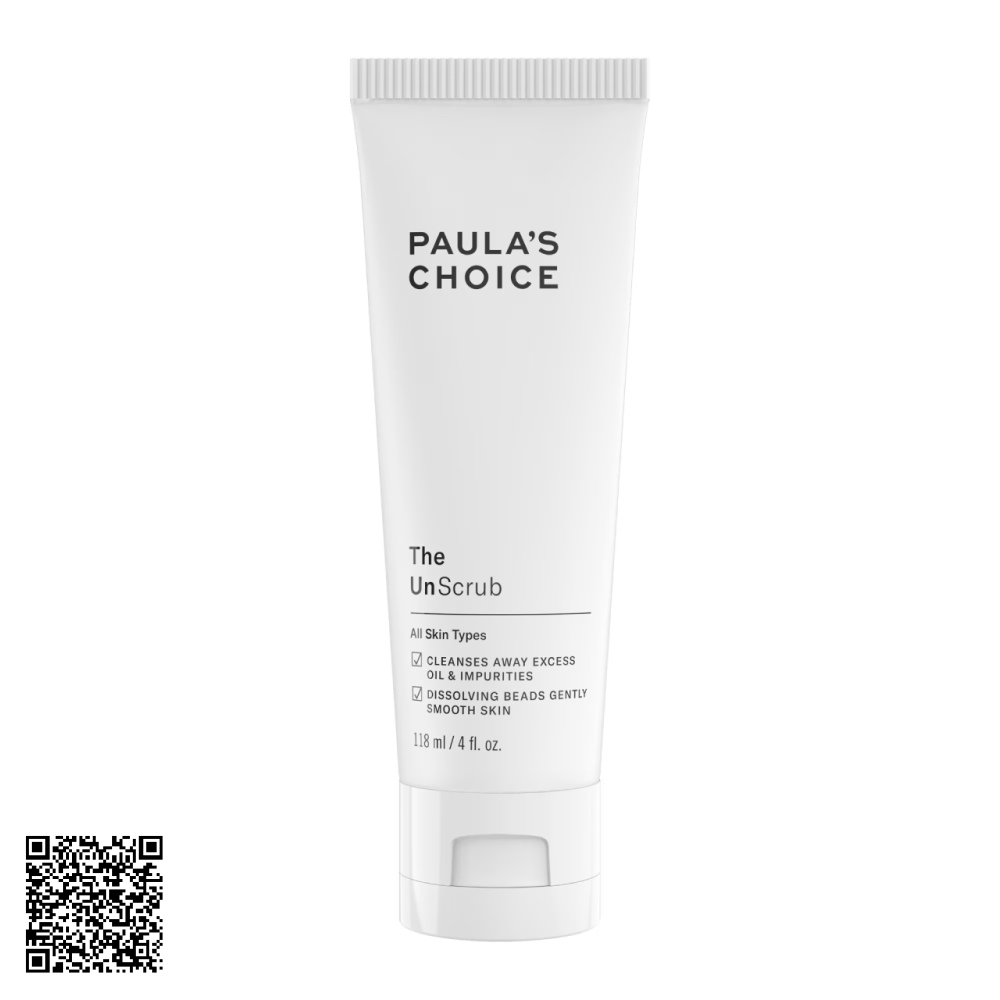 Sữa Rửa Mặt Tẩy Tế Bào Chết Dạng Hạt Tan Paula’s Choice The Unscrub Từ Mỹ 118ml