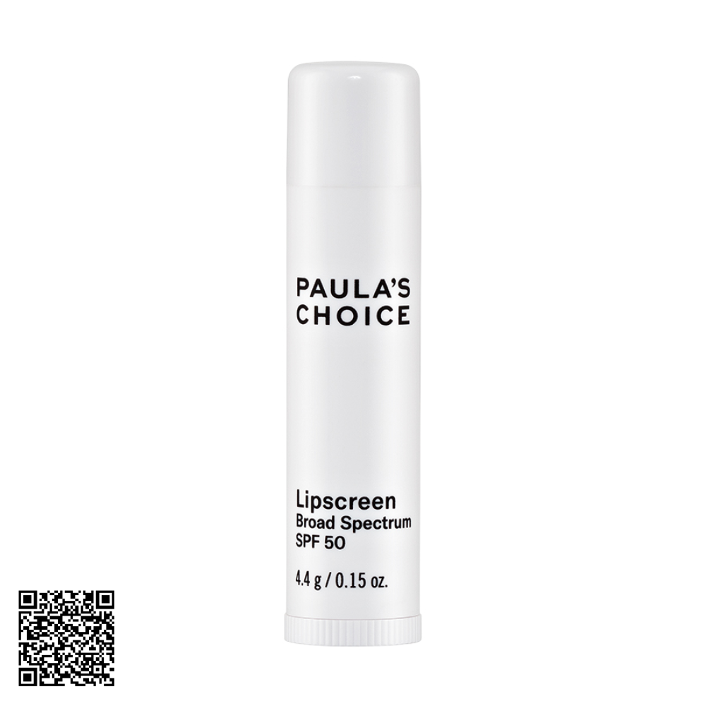 Son Dưỡng Chống Nắng Paula’s Choice Lipscreen Broad Spectrum SPF50 Từ Mỹ 4.4g