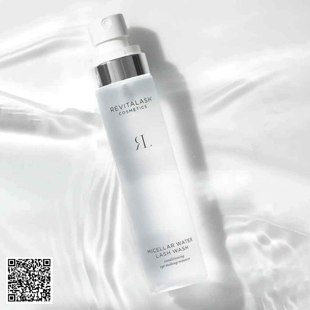 Nước Tẩy Trang Cho Mắt Và Mi Nhạy Cảm Revitalash Cosmetics Micellar Water Lash Wash Từ Mỹ 100ml