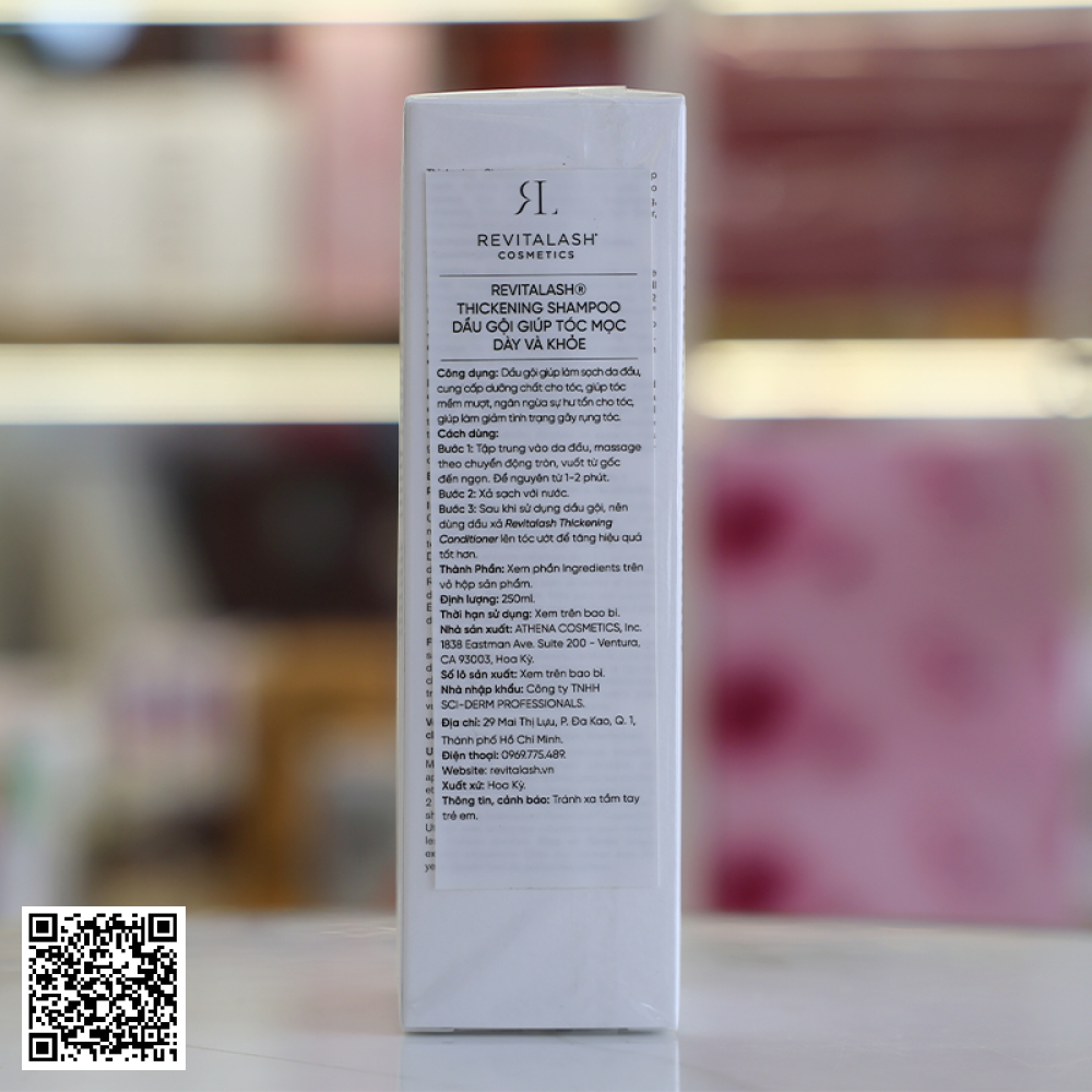 Dầu Gội Đầu giảm Rụng Tóc Revitalash Thickening Shampoo Từ Mỹ 250ml