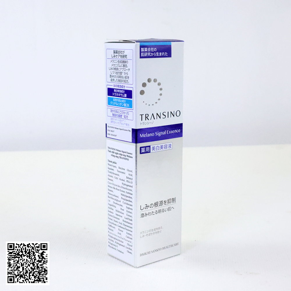 Tinh Chất Ngăn Chặn Kép Transino Melano Signal Essence Trắng Sáng Da Từ Nhật Bản 50g