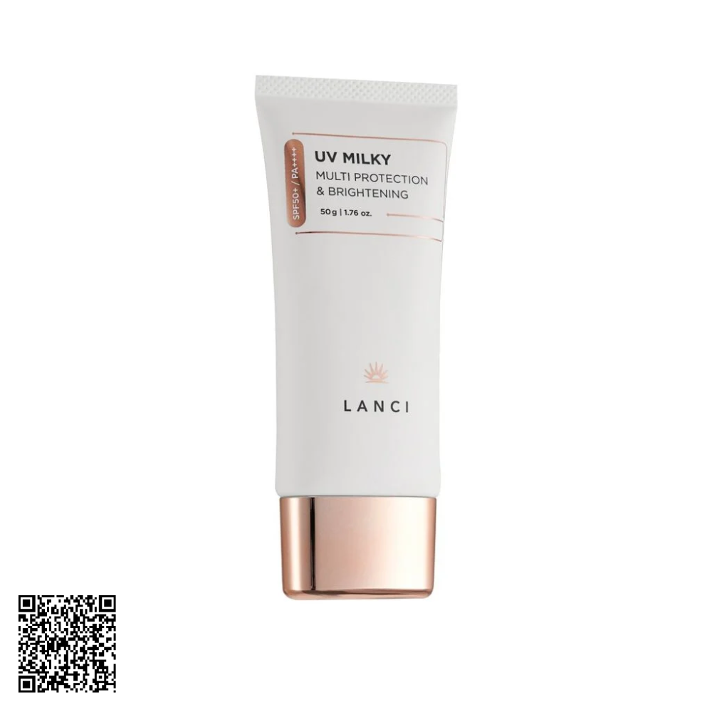 Sữa Chống Nắng Dưỡng Ẩm Lanci UV Milky Multi Protection & Brightening Từ Hàn Quốc 50g