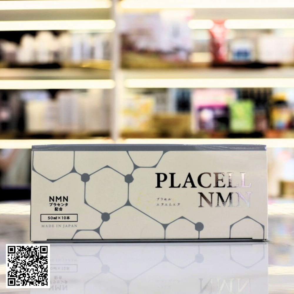 Nước Uống Trắng Da Trẻ Hoá Placell NMN Từ Nhật Bản Hộp 10 Chai