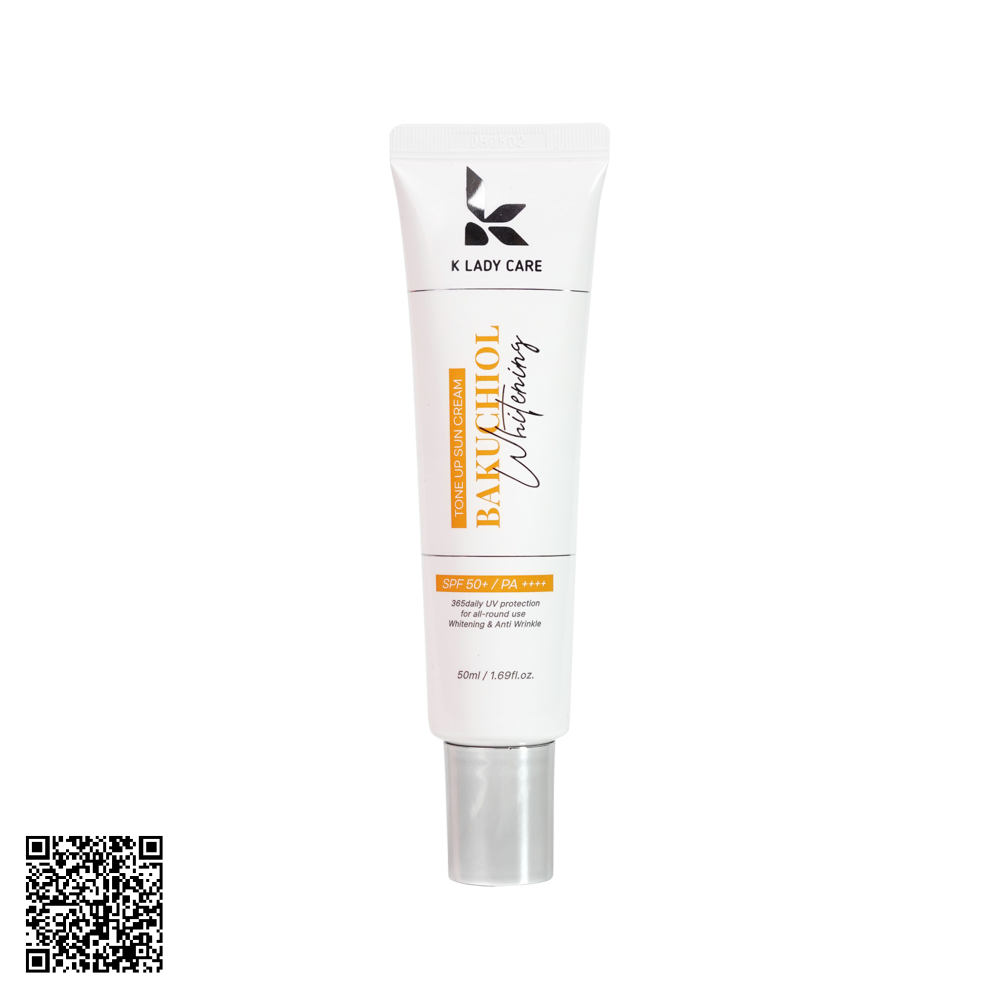 Kem Chống Nắng K Lady Care Bakuchiol Whitening Tone Up Sun Cream Từ Hàn Quốc 50ml