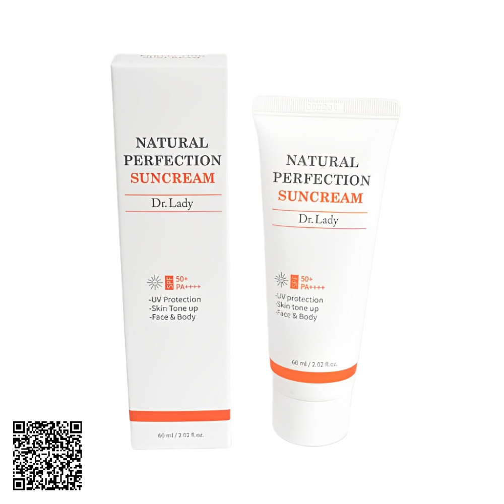 Kem Chống Nắng Kem chống nắng Dr.Lady Natural Perfection Suncream SPF 50+ Từ Hàn Quốc 60ml