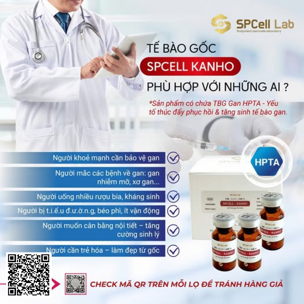 Tế Bào Phục Hồi Gan Spcell Lab Spcell Kanho Nhật Bản .