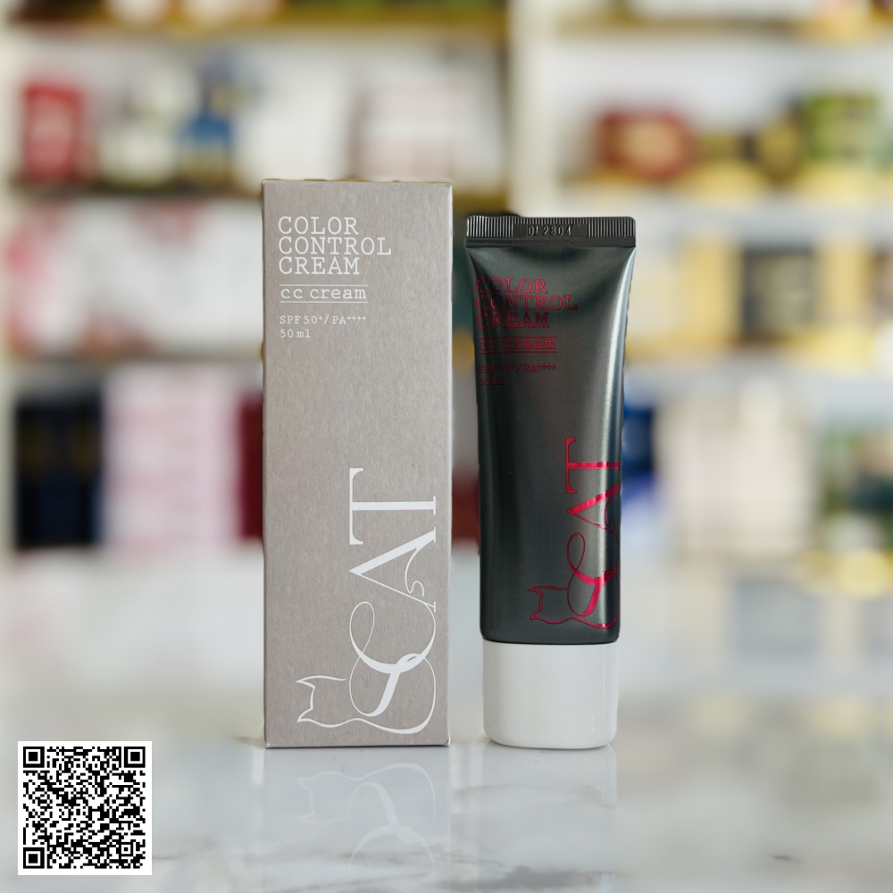 Kem Make Up Chống Nắng Vật Lý CC Cream Scat Color Control Cream Từ Hàn Quốc 50ml