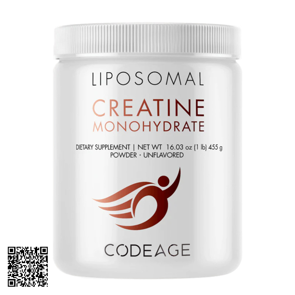 Bột Tăng Cơ CodeAge Liposomal Creatine Mononhydrate Từ Mỹ 455g