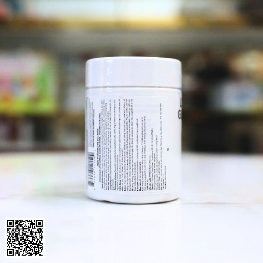 Viên Uống Trắng Da CodeAge Liposomal Glutathione 1000mg Từ Mỹ 60 Viên