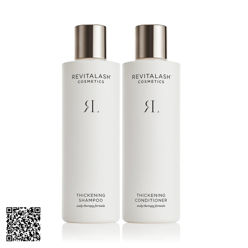 Bộ Gội Xả Phục Hồi Tóc Hư Tổn RevitaLash Thickening Shampoo 250ml & Conditioner 250ml Từ Mỹ