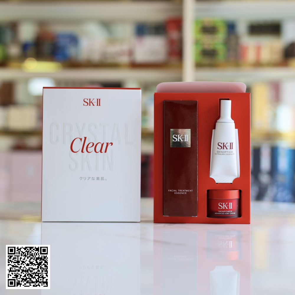 Set Nước Thần SK-II Crystal Clear Skin Từ Nhật Bản 3 Món