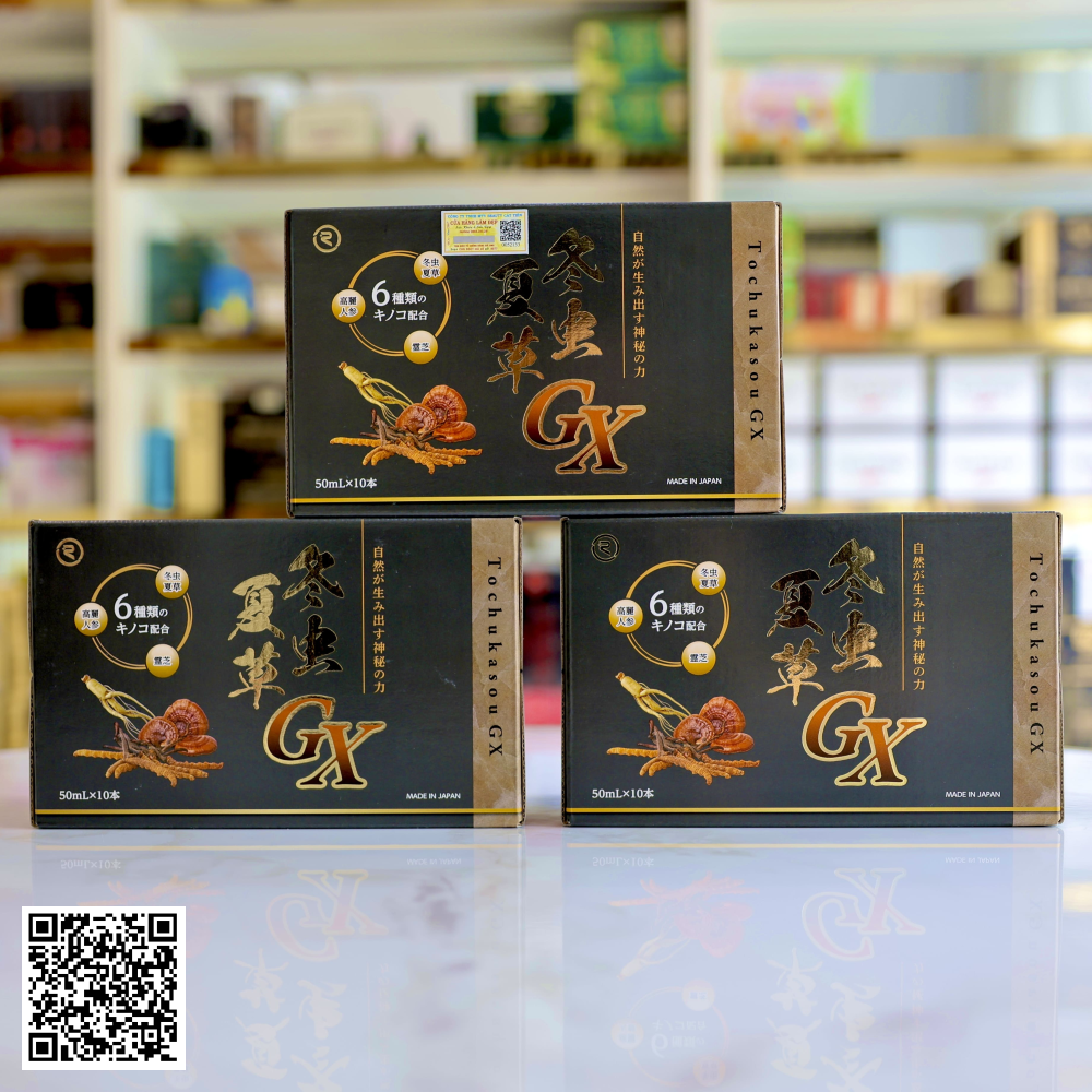 Đông Trùng Hạ Thảo Tochukasou GX Reiperfect Drink Dạng Nước 30 Chai