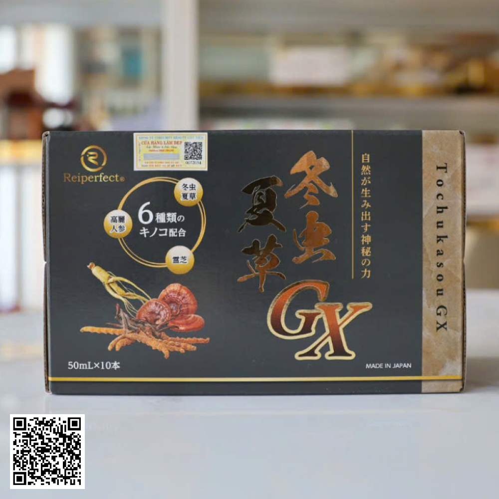 Đông Trùng Hạ Thảo Tochukasou GX Reiperfect Drink Dạng Nước 30 Chai