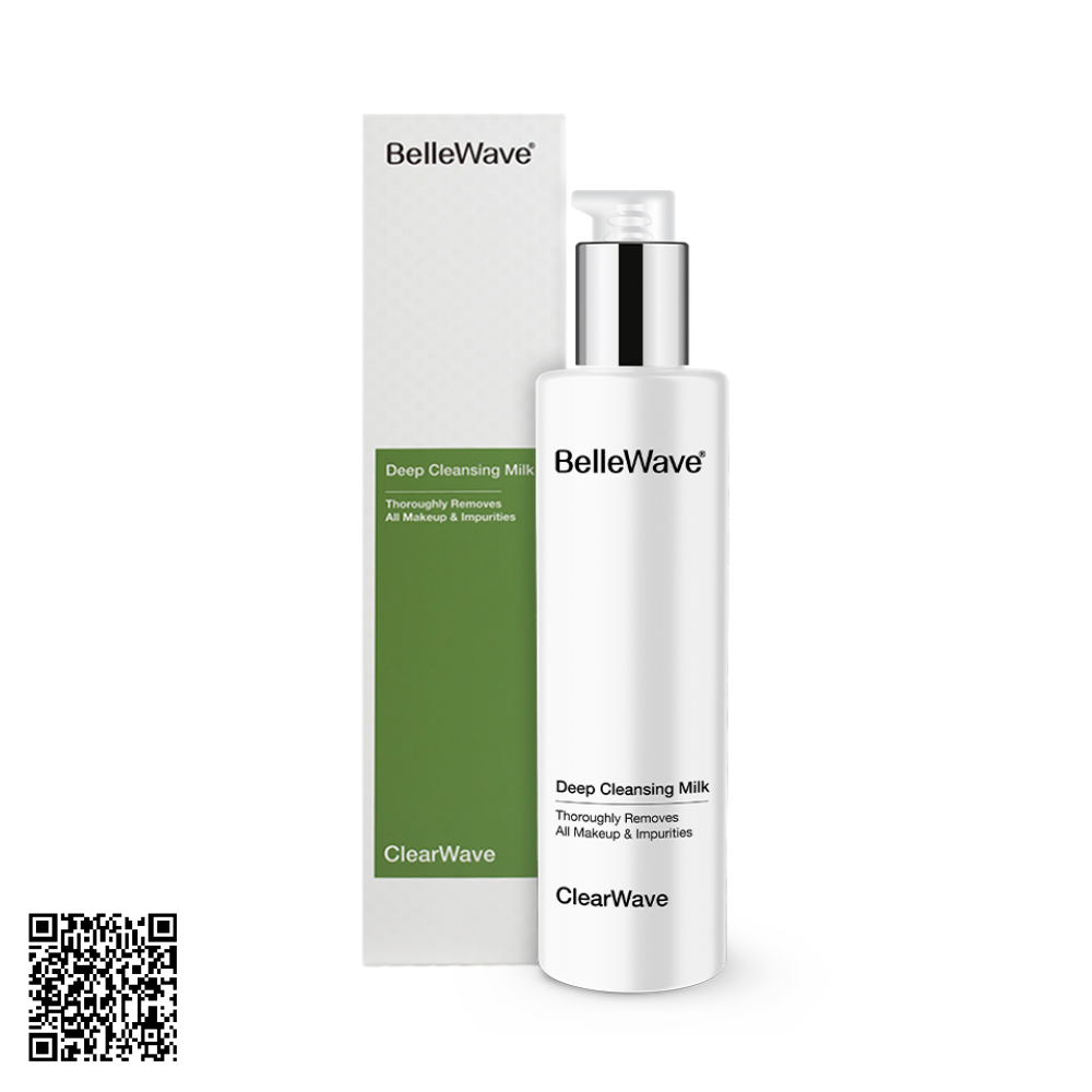 Sữa Tẩy Trang Làm Sạch Sâu BelleWave Deep Cleansing Milk Từ Thuỵ Sĩ 200ml