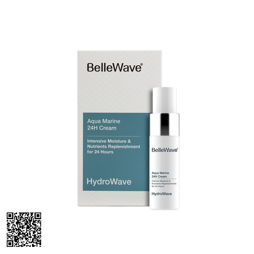 Kem Bổ Sung Nước 24h BelleWave Aqua Marine 24h Cream Từ Thuỵ Sĩ 30ml
