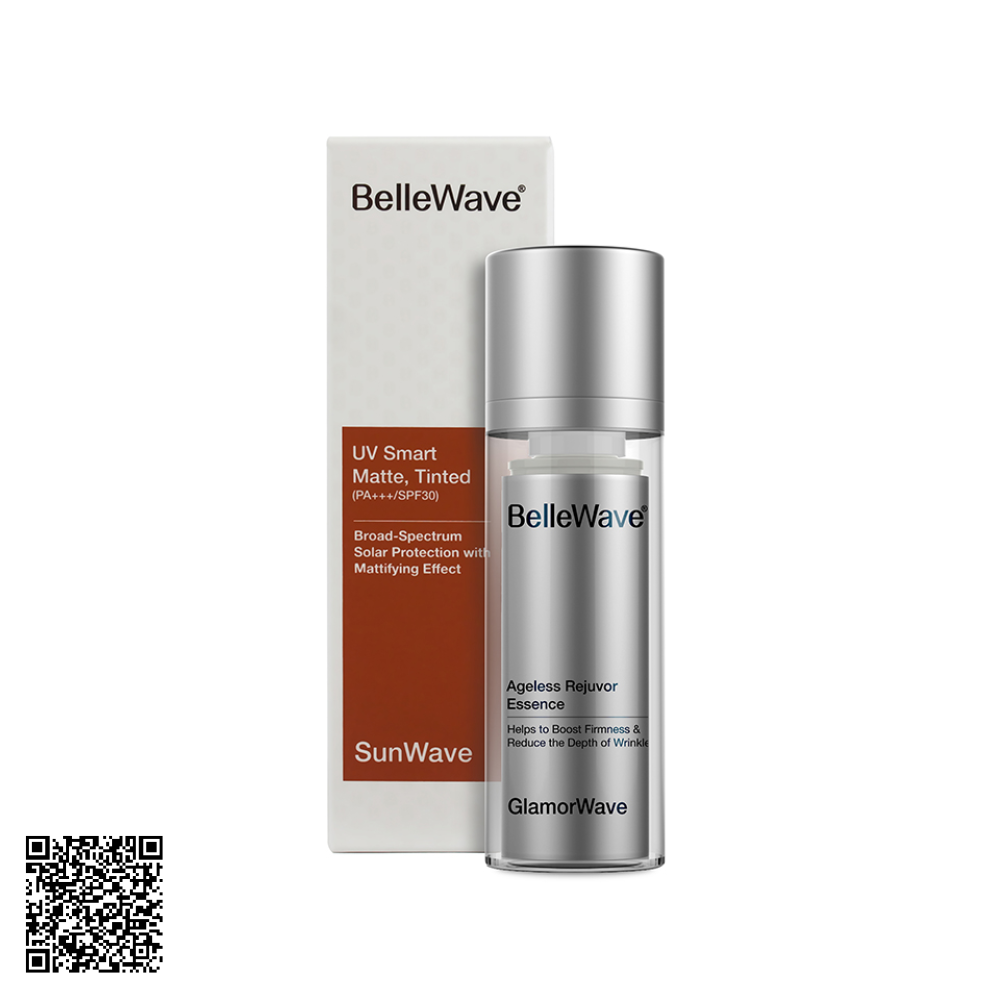 Kem Chống Nắng Thông Minh BelleWave UV Smart Matte Tinted SPF30/PA+++ Từ Thuỵ Sĩ 30ml