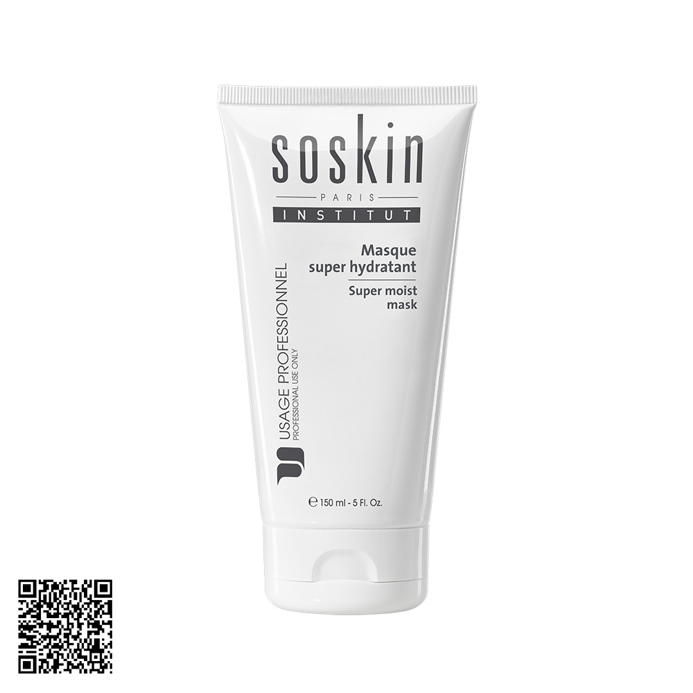 Mặt Nạ Dưỡng Ẩm Hỗ Trợ Ngừa Lão Hóa Soskin Super Moist Mask Từ Pháp 150ml