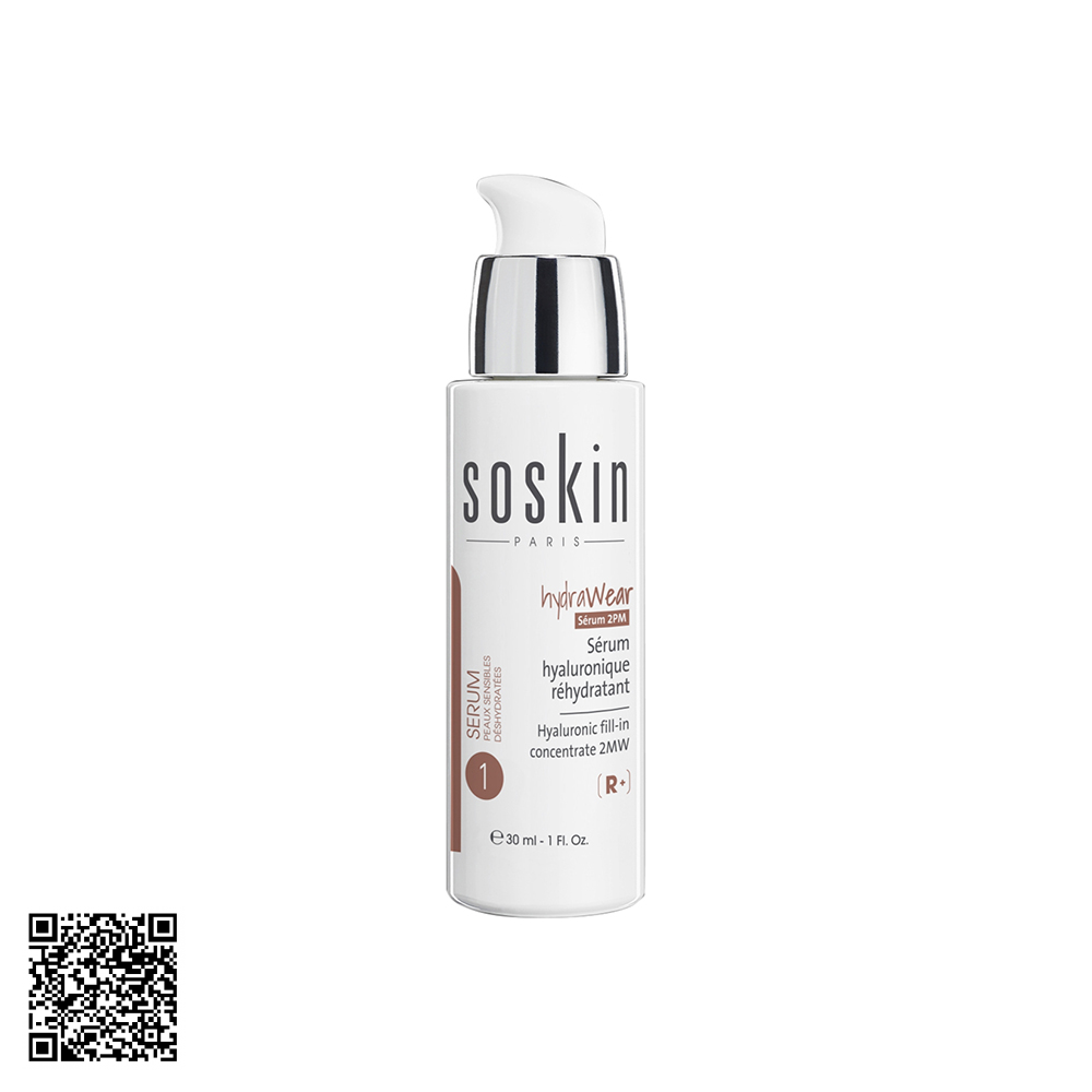 Serum Dưỡng Ẩm Soskin Hyaluronic Fill-In Concentrate 2MW Từ Pháp 30ml