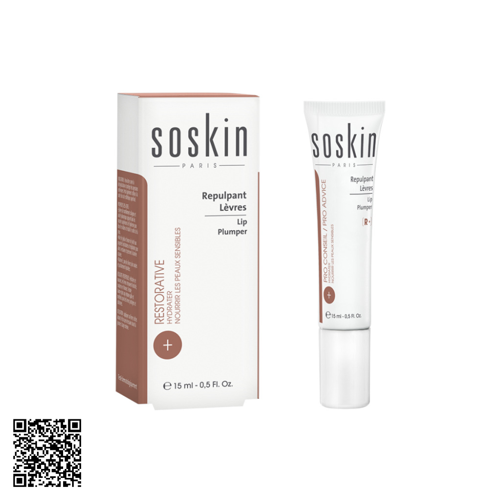 Son Dưỡng Căng Mọng Môi Soskin Lip Plumper Từ Pháp 15ml
