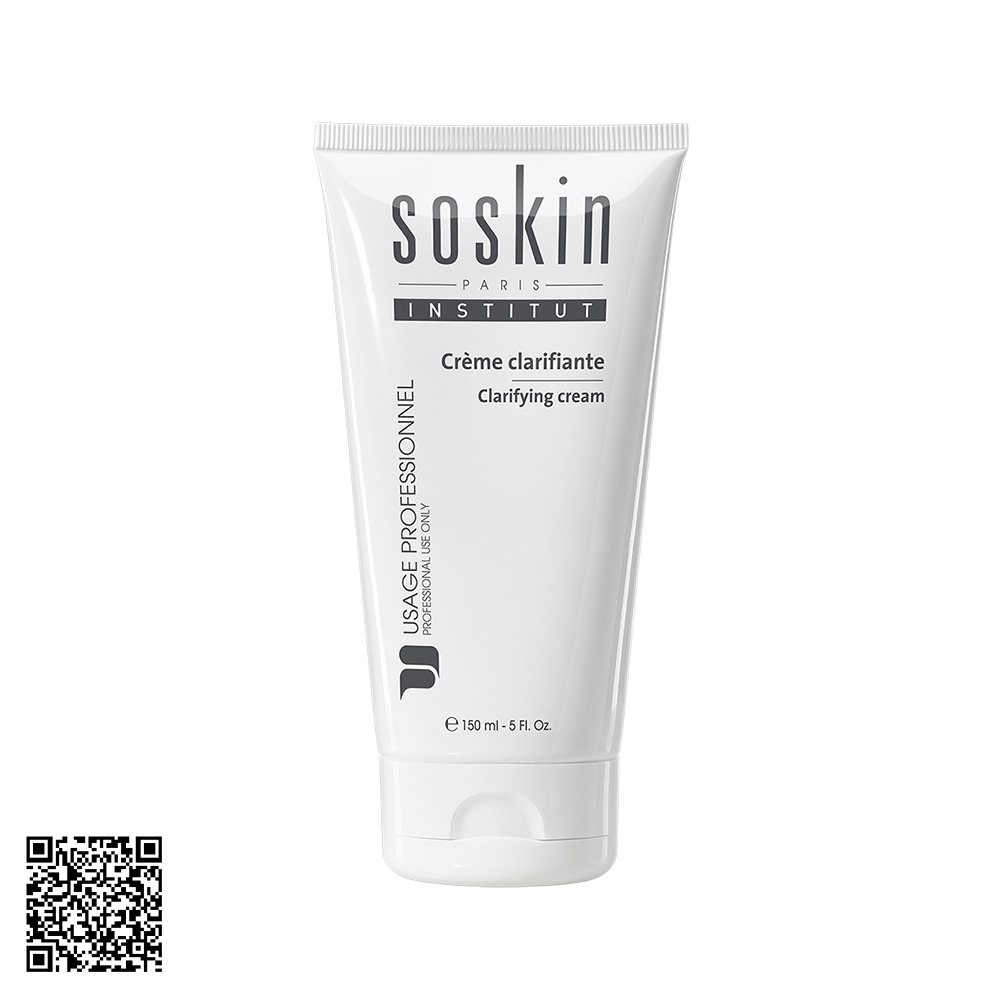 Kem Dưỡng Trắng Da Soskin Clarifying Cream Từ Pháp 150ml
