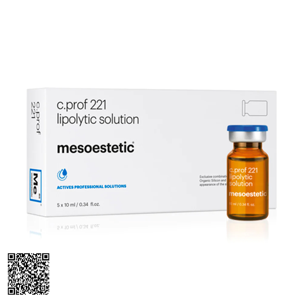 Dung Dịch Giảm Mỡ Săn Chắc Da Mesoestetic C.prof 221 Lipolytic Solution Từ Tây Ban Nha (5 Lọ x 10ml)