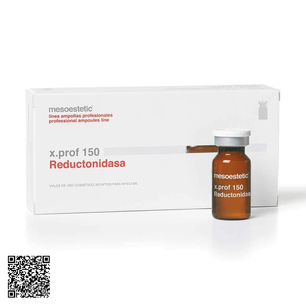 Tinh Chất Giảm Viêm Tái Tạo Da Mesoestetic X.Prof 150 Reductonidasa Từ Tây Ban Nha (5 Lọ x 2.5ml)